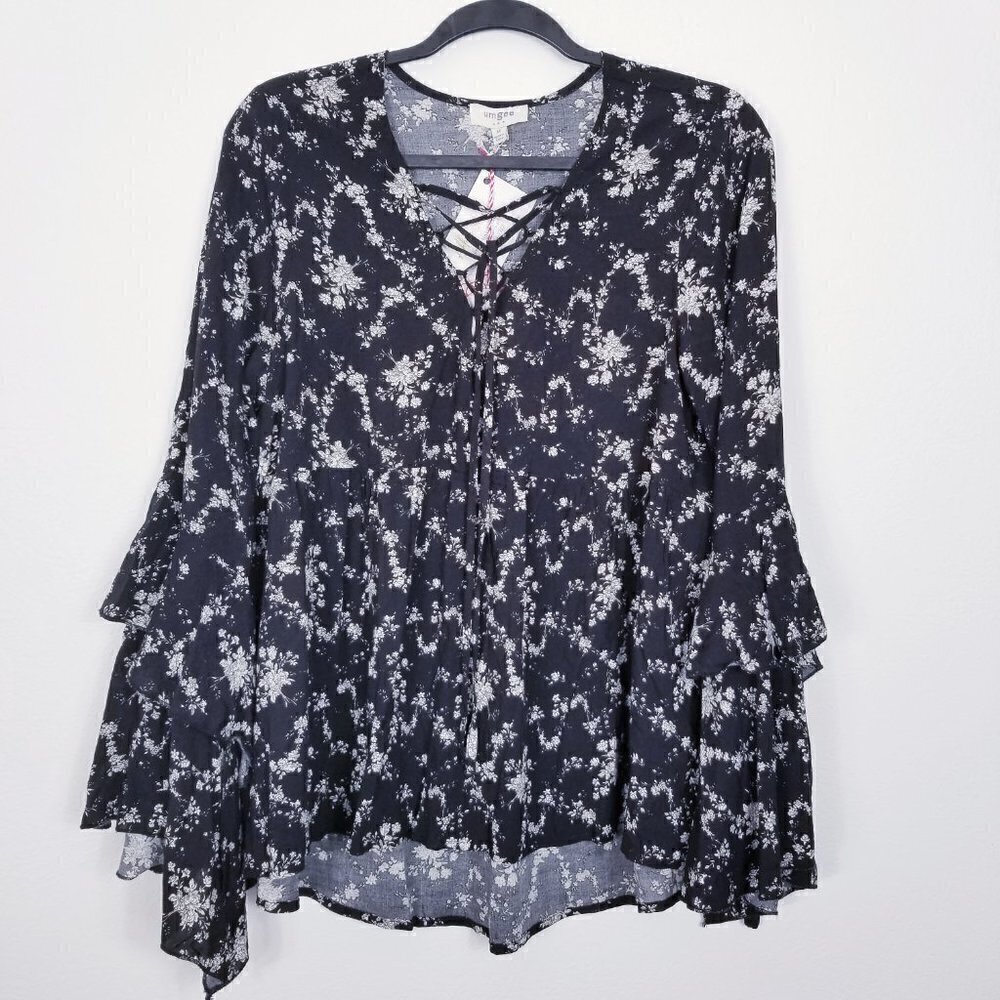 NWT UMGEE LONG SLEEVE TOP